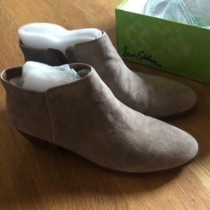 San Edelman suede booties!